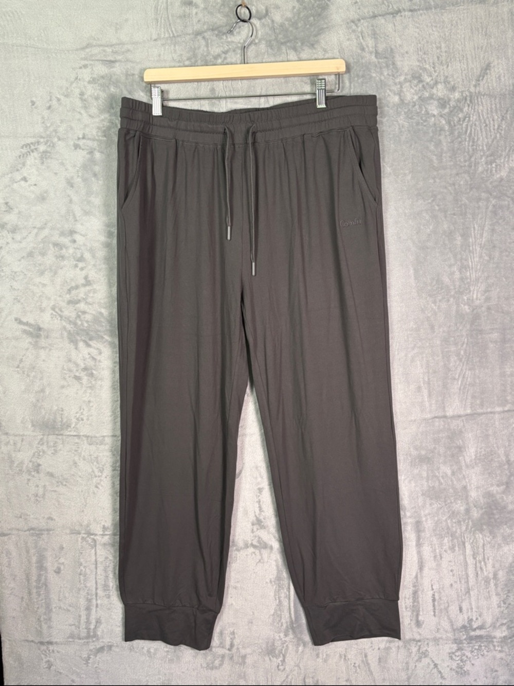 New Comfrt Steel Gray All Day Jersey Jogger Size 2XL